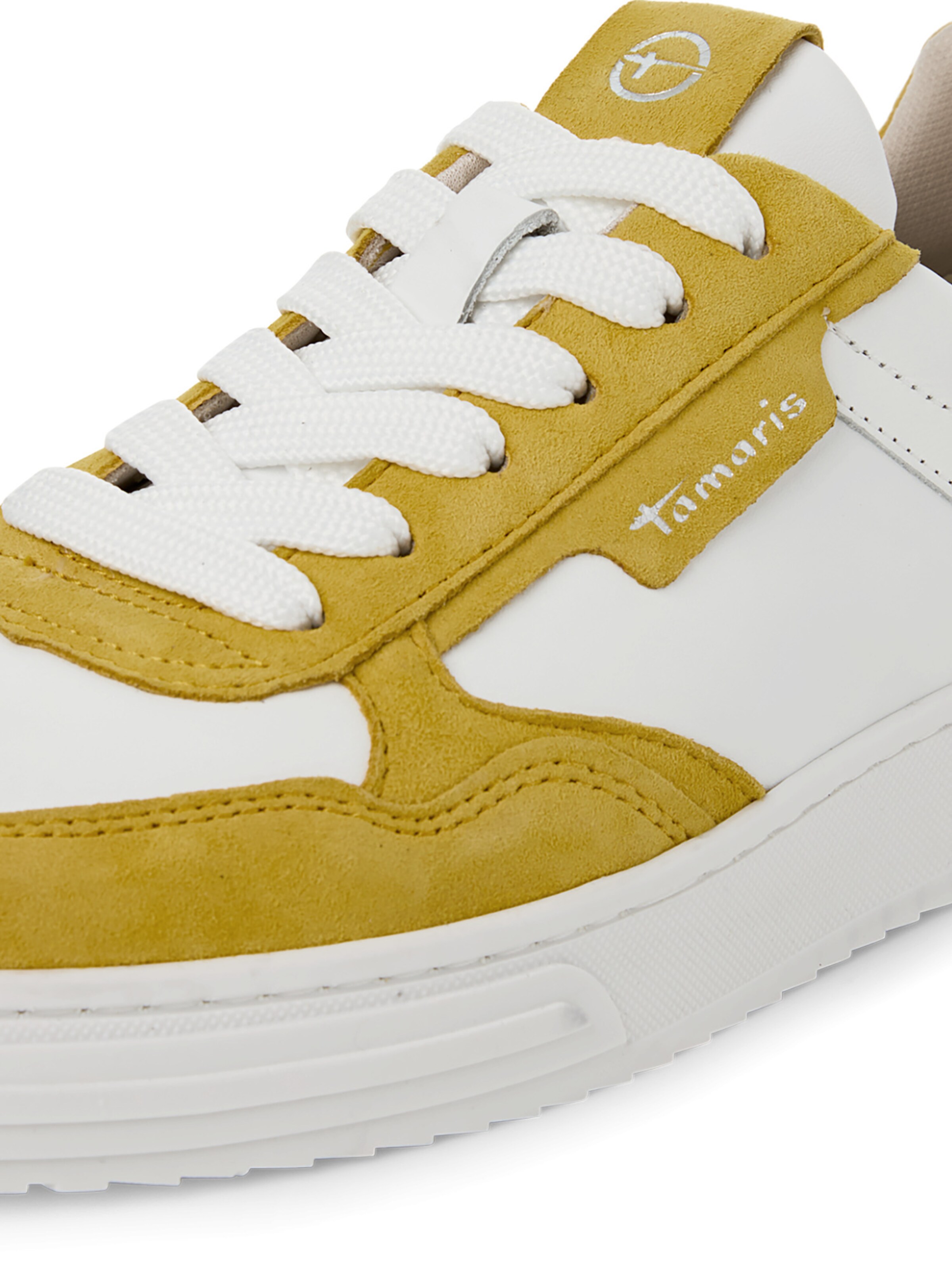 Tamaris Platform trainers in Yellow