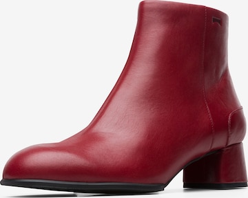 CAMPER Ankle Boots ' Katie ' in Red: front