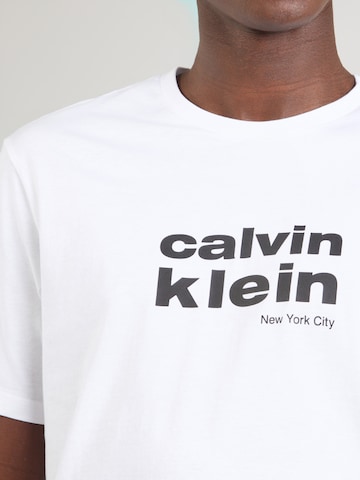 Calvin Klein Jeans Shirt '30S' in White