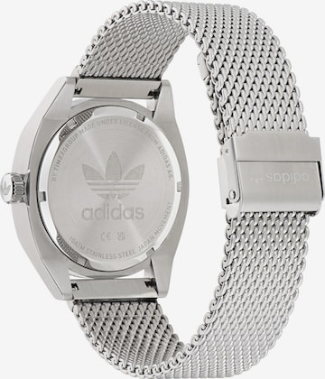 ADIDAS ORIGINALS Analog Watch 'Ao Fashion Edition Two' in Silver