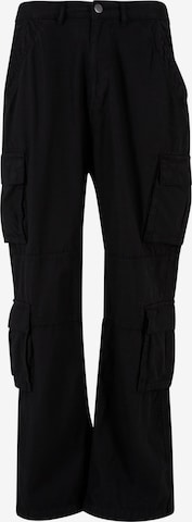 DEF Gargohousut värissä musta: etupuoli