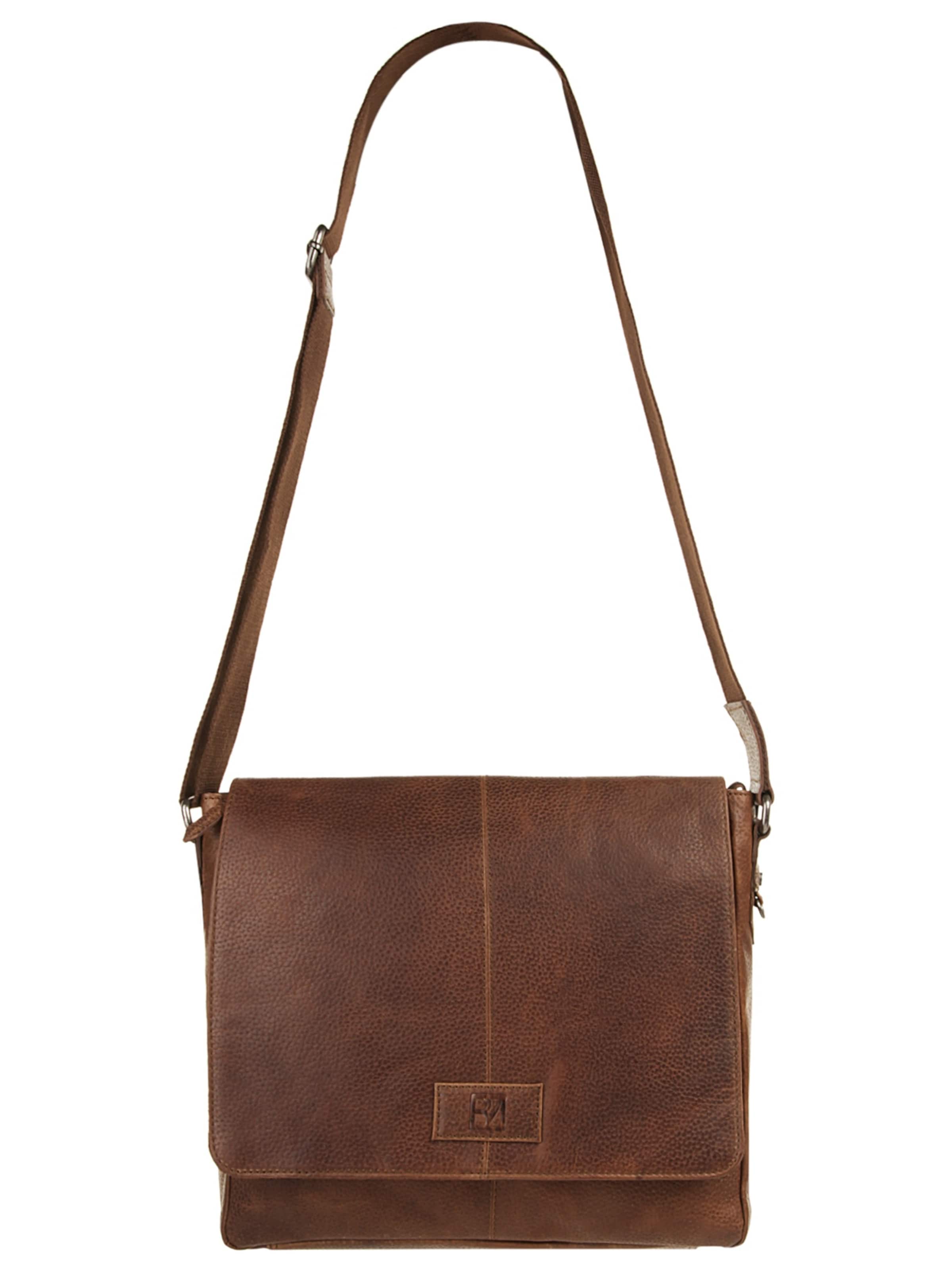 BODENSCHATZ Messenger 'Bodenschatz Umhängetasche' in Brown