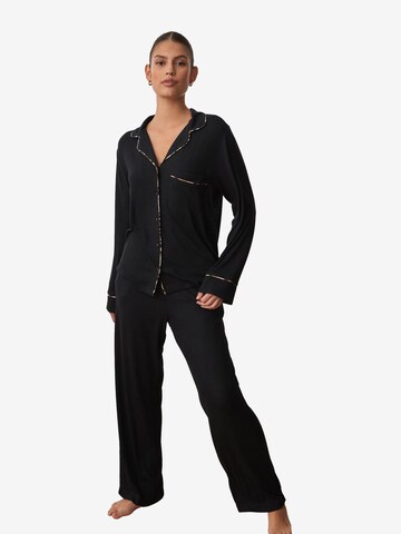 Next Pajama in Black: front