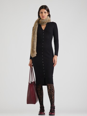 GUESS - Vestido de punto 'MIRANDA' en negro