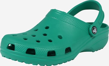 Crocs قبقاب 'Classic W' بلون أخضر: الأمام