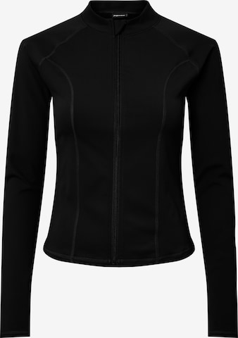 Giacca sportiva di PIECES in nero: frontale