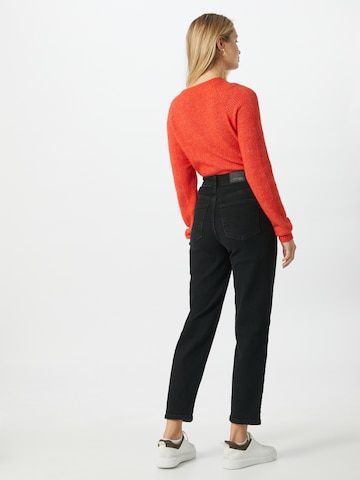 Gina Tricot Loosefit Jeans in Schwarz