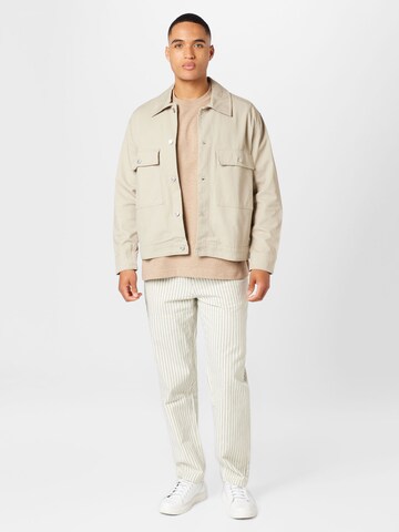 WEEKDAY Between-season jacket 'Brian' in Beige