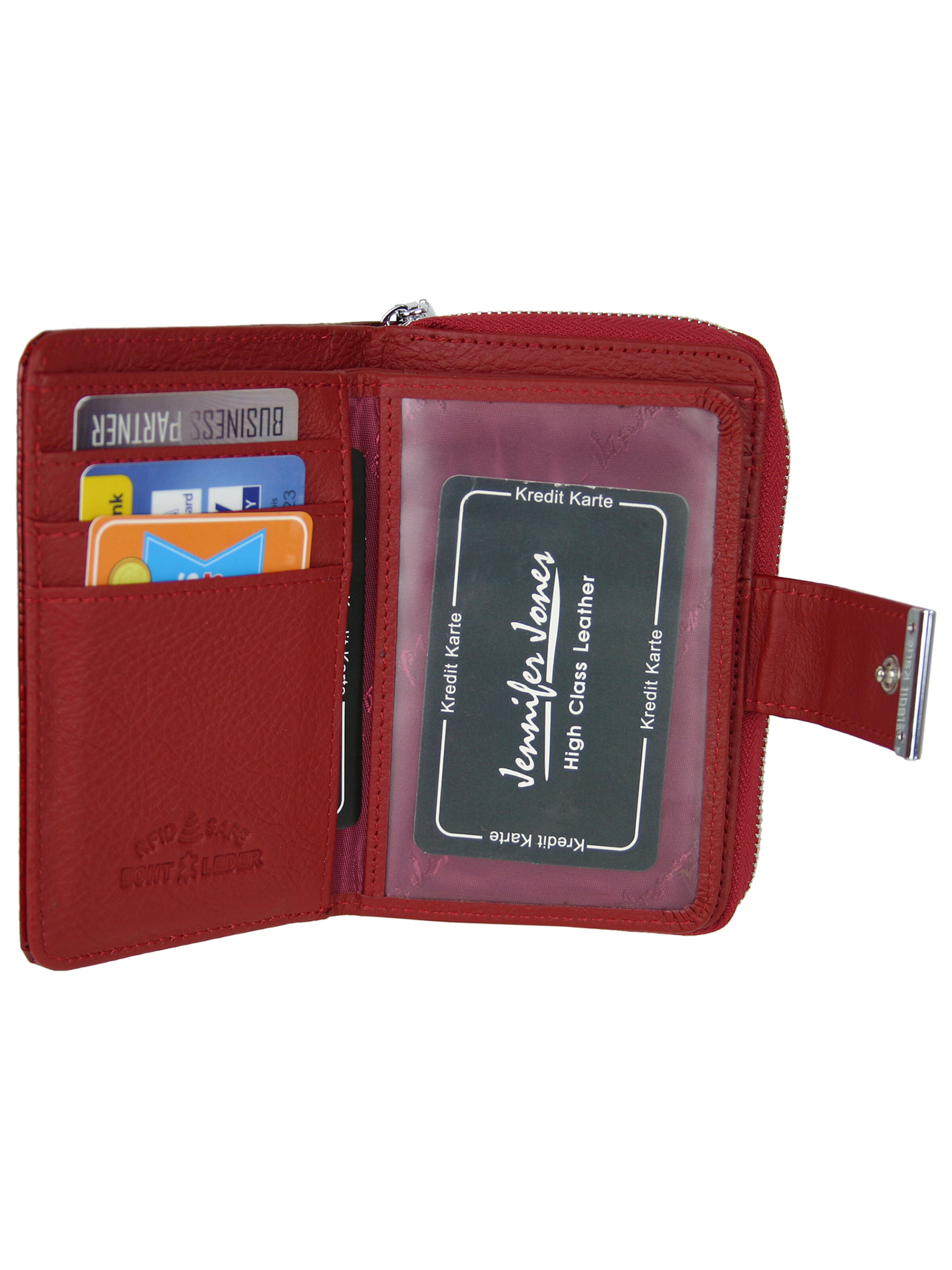 Jennifer Jones Wallet in Red