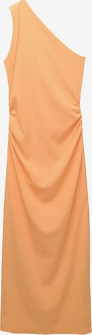 Rochie de vară de la Pull&Bear pe portocaliu: față