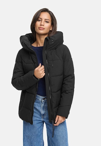 Veste d’hiver 'Kuscheltatze XVI' MARIKOO en noir