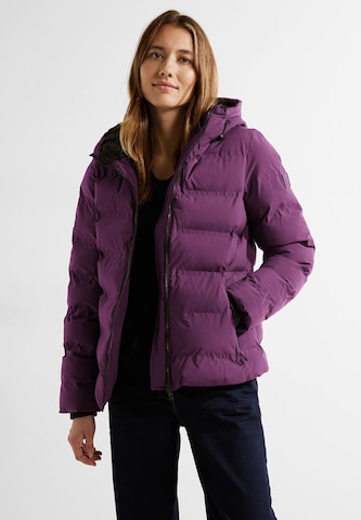 CECIL Between-Season Jacket in Purple: front