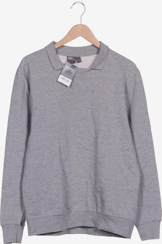 Asos Sweatshirt & Zip-Up Hoodie in L in Grey: front