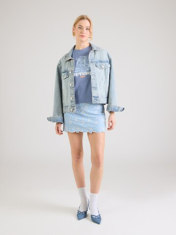 Pepe Jeans Tričko 'PHOTOGRAPHIC' - Modrá