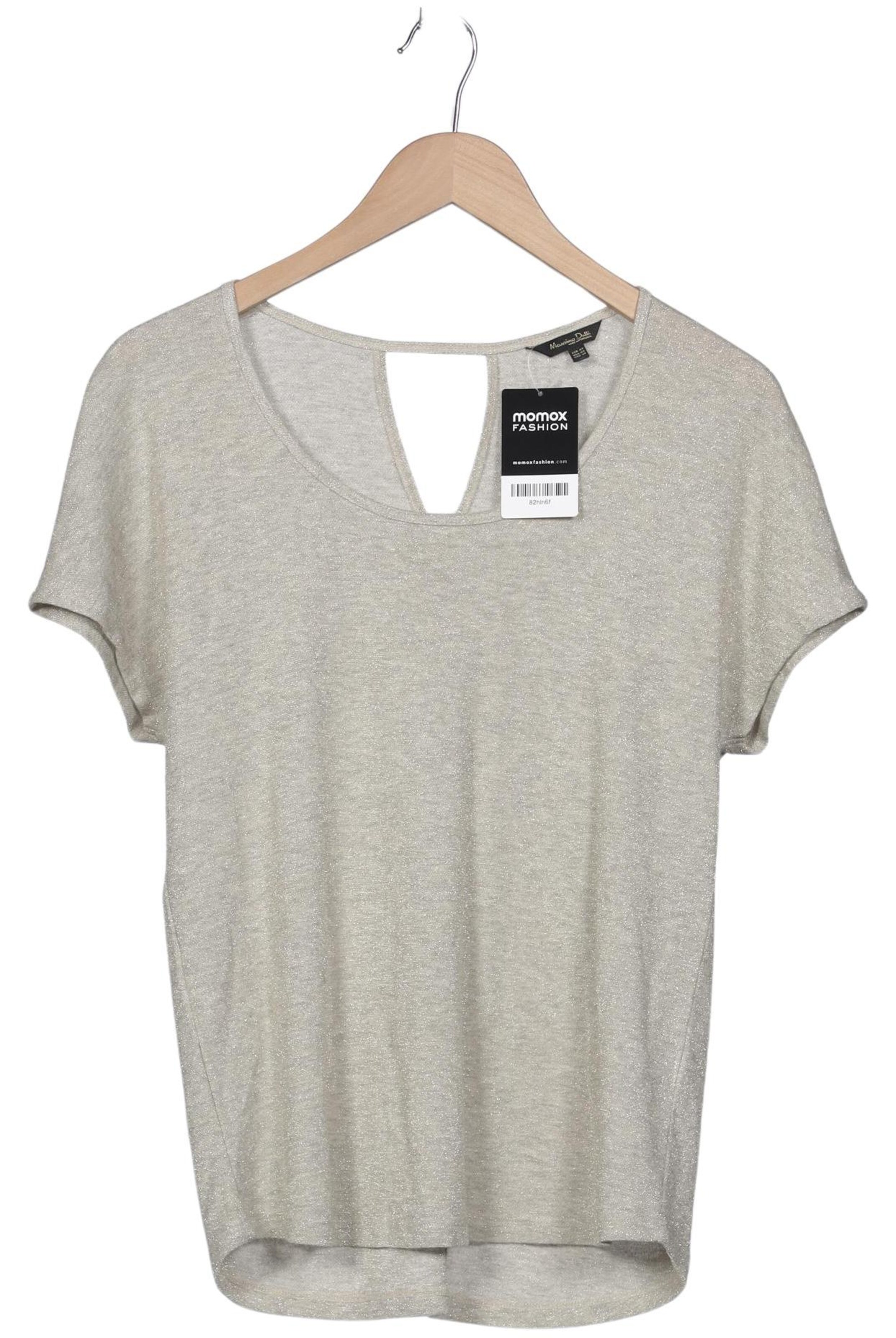 Massimo Dutti T-Shirt XS in Beige: Vorderseite