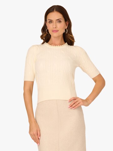 Adrianna Papell Pullover in Beige: Vorderseite