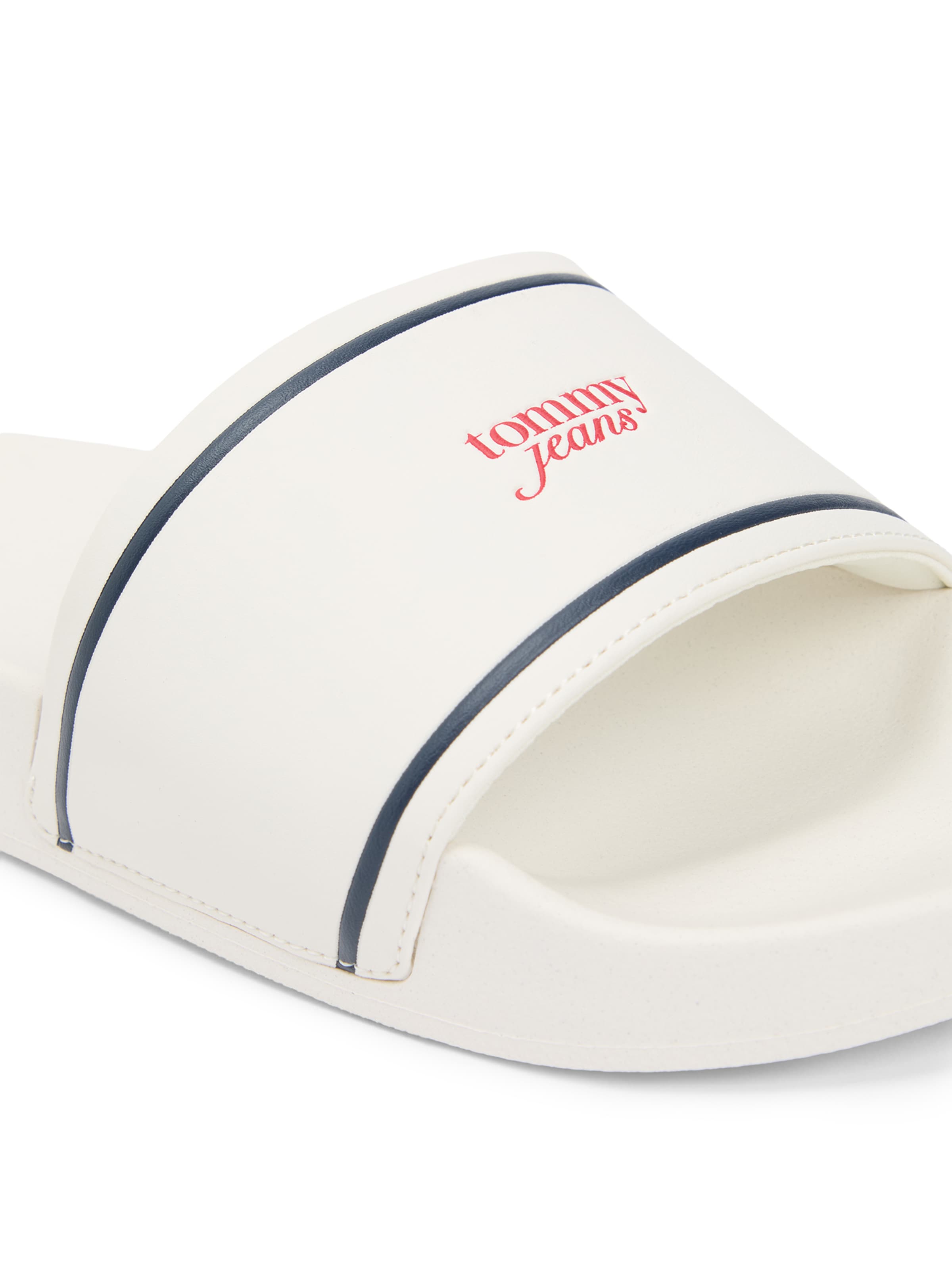 Tommy Jeans Pantolette in Weiß