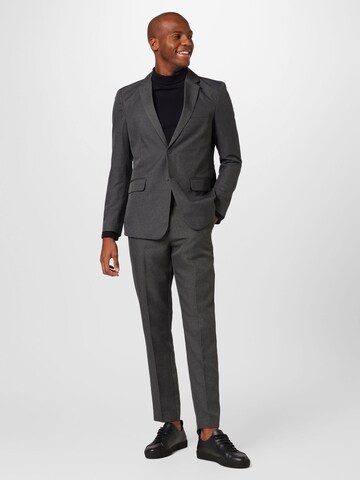 Only & Sons - Slimfit Traje 'EVE' en gris: frente