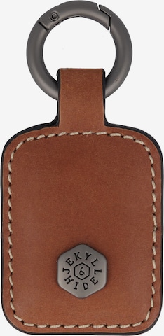 Jekyll & Hide Key Ring in Brown: front