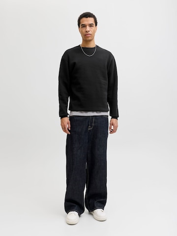 JACK & JONES Sweatshirt 'JJBradley' in Zwart