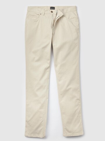 Hiltl Regular Hose 'Dude - Essential Cotton'‌‌‌‌‌‌ in Beige: Vorderseite