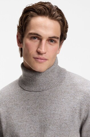 BOSS Sweater 'Floriano' in Grey
