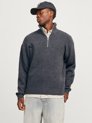 Pulover 'JOROLLIE' de la JACK & JONES pe gri: față