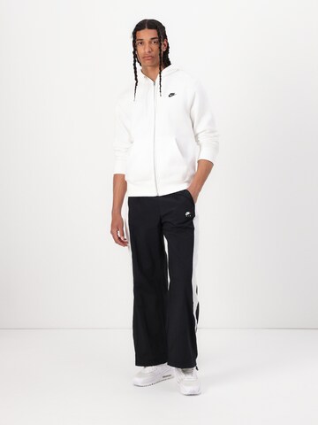 Nike Sportswear Ζακέτα φούτερ 'CLUB' σε λευκό