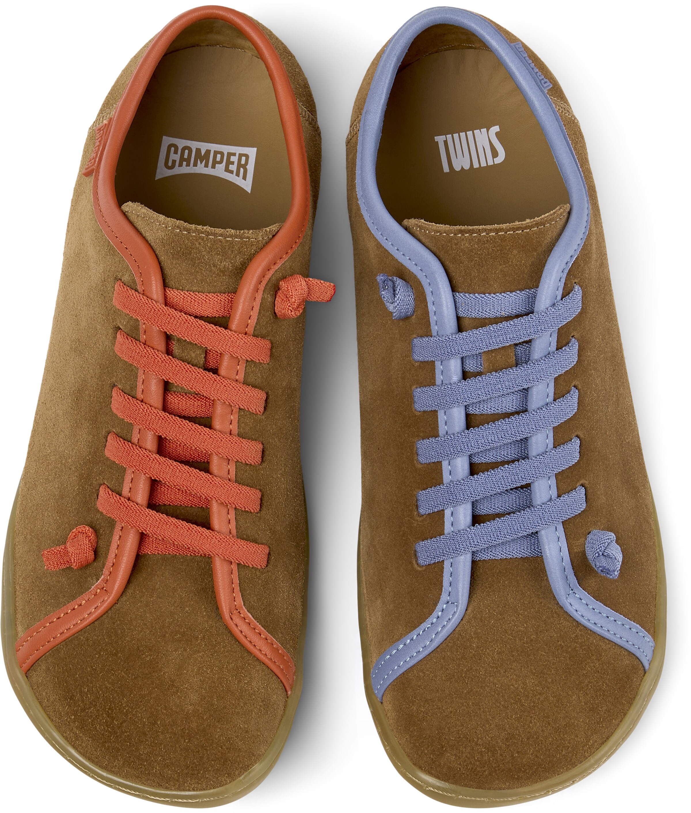 CAMPER Platform trainers 'Peu Cami' in Brown