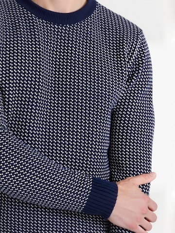 Holebrook Pullover ' Matteo ' in Weiß: Vorderseite