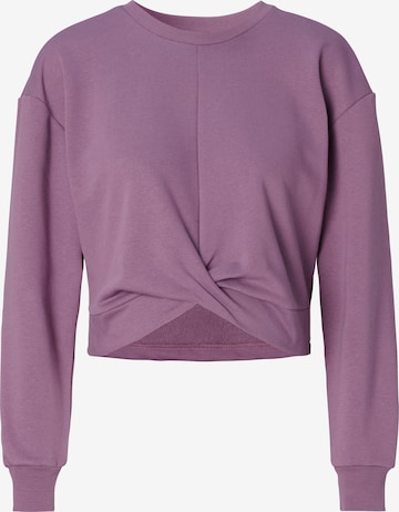 Sweat-shirt 'Bredon' Supermom en violet : devant
