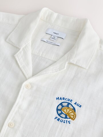 Comfort fit Camicia di Next in bianco