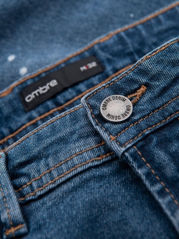 Ombre Regular Jeans‌‌‌‌ in Blau