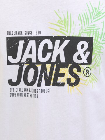 Jack & Jones Plus Tričko 'JJJaxon' - Biela