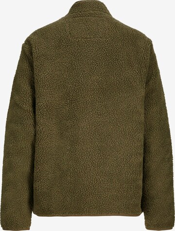 JJXX Fleece jas 'Julie' in Groen