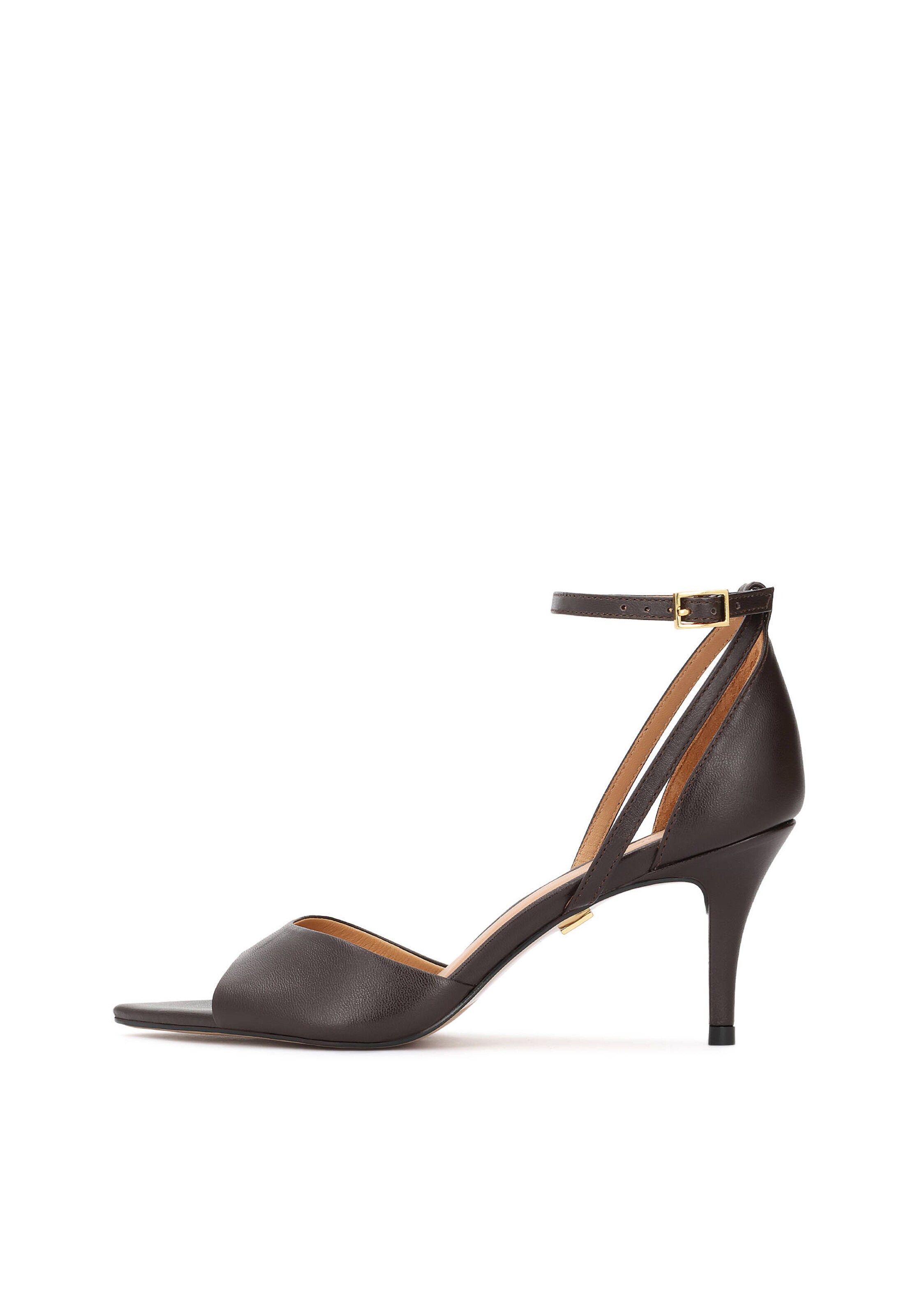 Kazar Σανδάλι με λουράκια σε σκούρο καφέ, Άποψη προϊόντος