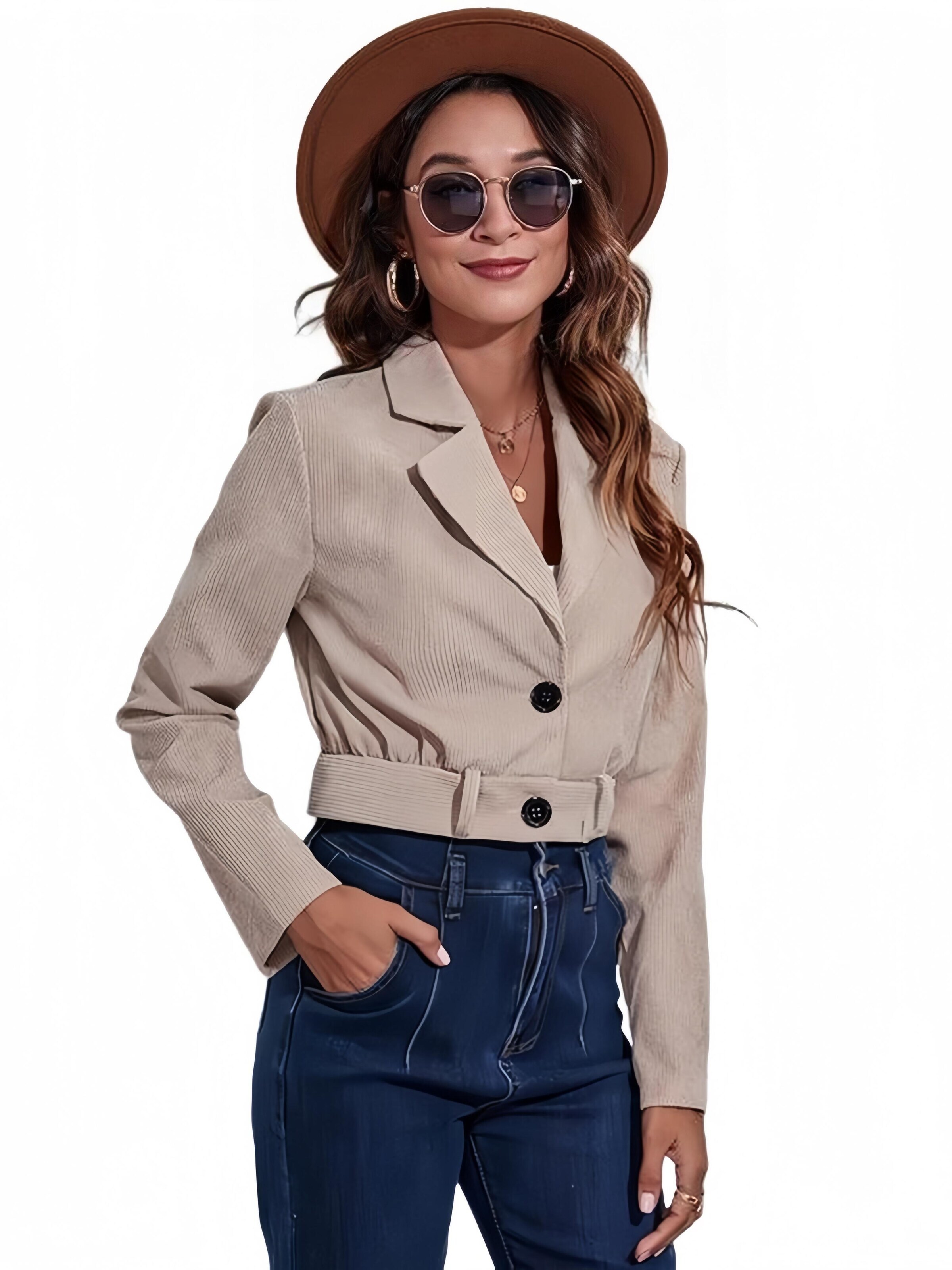 Yesfashion Blazer‌‌‌‌ in Beige: Vorderseite