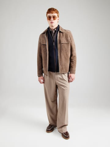 Vestes en maille bugatti en bleu