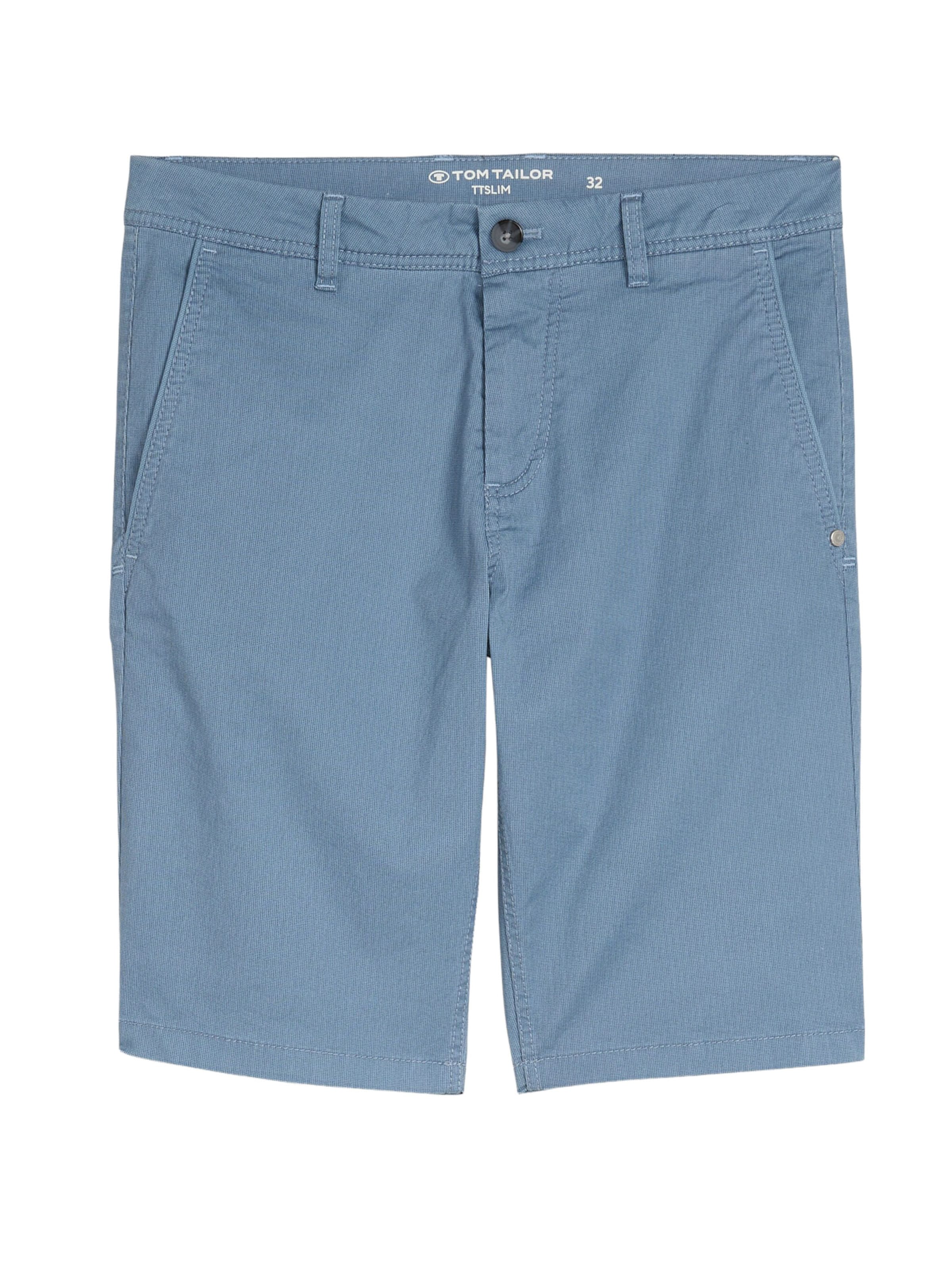 TOM TAILOR - regular Pantalón chino en azul: frente