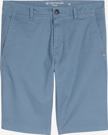 TOM TAILOR - Pantalón chino en azul: frente