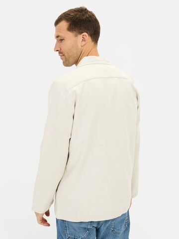 CAMEL ACTIVE Regular Fit Indoor-Shaket mit 3-Knopfleiste in Beige