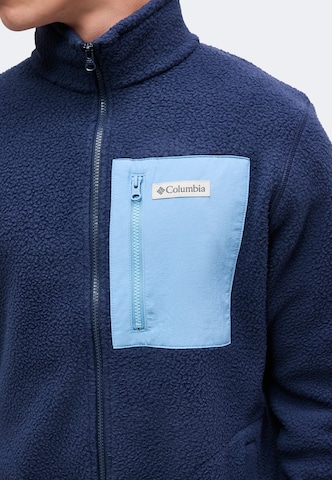 COLUMBIA Funktionele fleece-jas 'Jasper Ridge' in Blauw