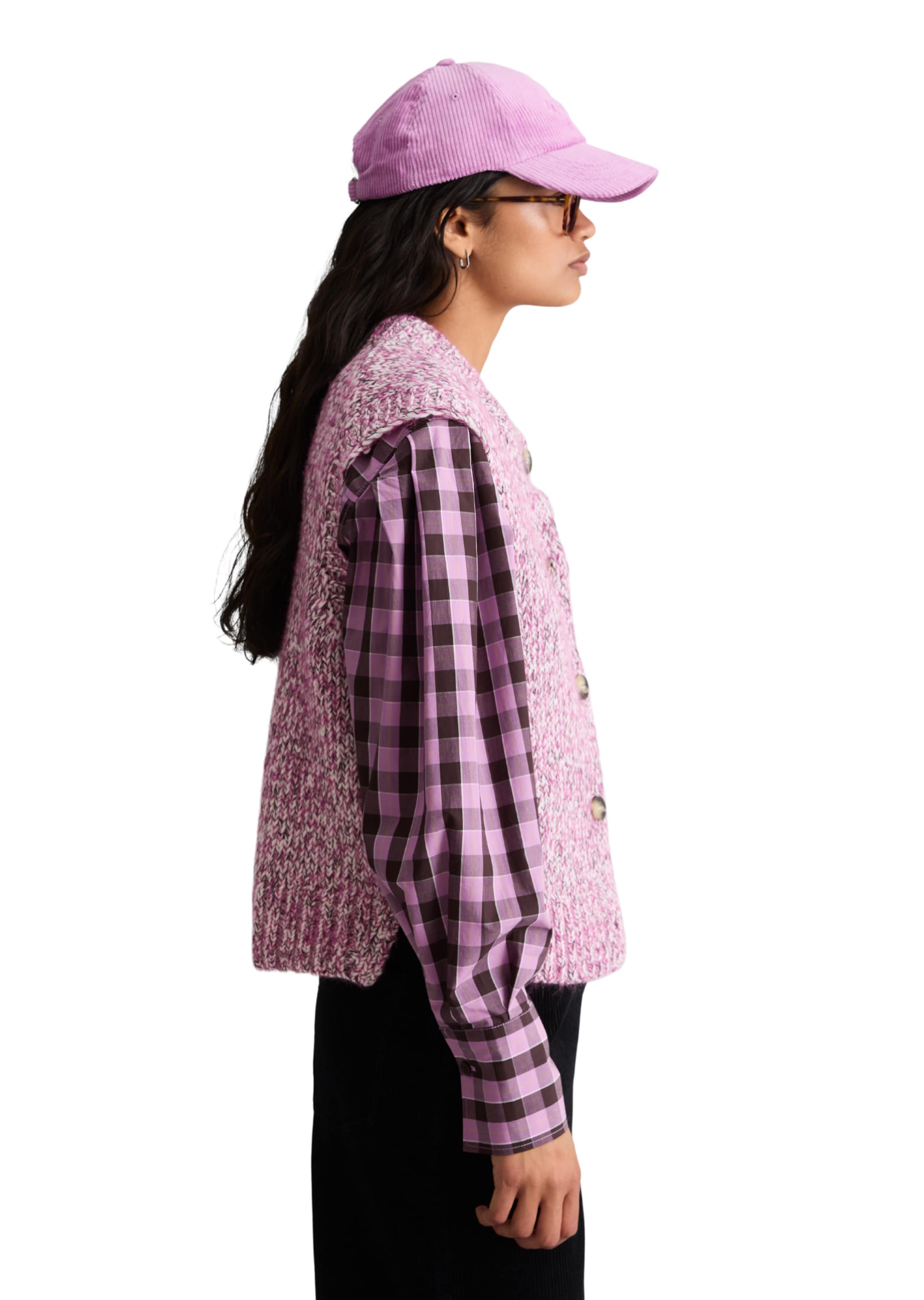Marc O'Polo DENIM Knitted vest in Pink