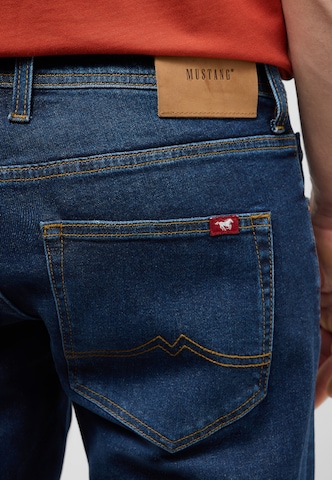 MUSTANG Slimfit Jeans 'Oregon' in Blau