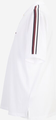 T-Shirt 'SHADOW' Tommy Hilfiger Big & Tall en blanc