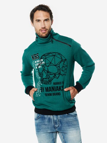 Bluză de molton de la KOROSHI pe verde