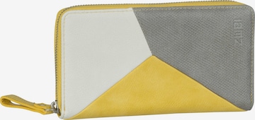 ZWEI Wallet 'Jana' in Yellow: front
