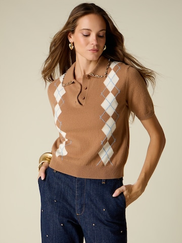T-shirt oltre en beige