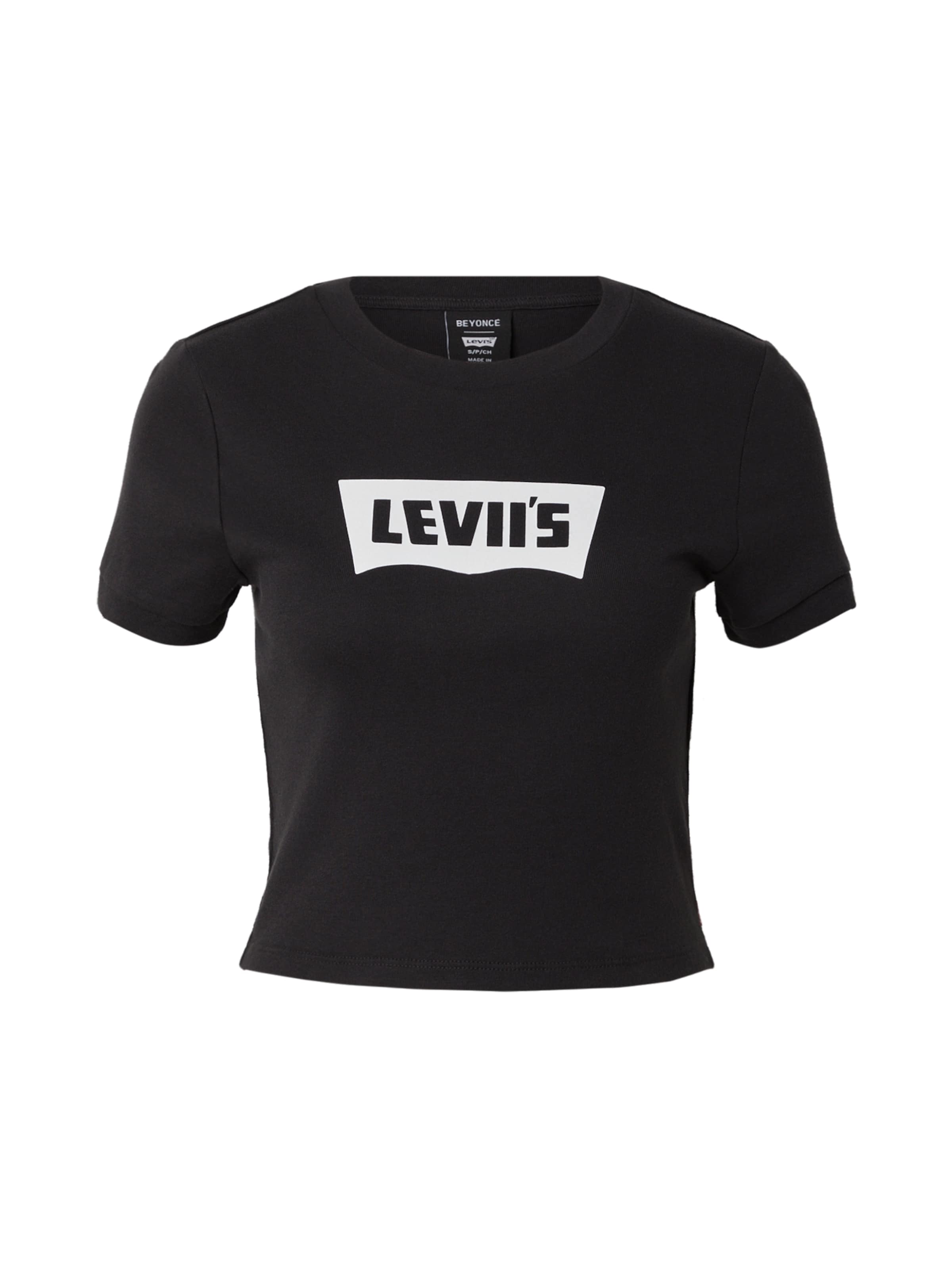 LEVI'S ® T-Shirt 'Essential' in Schwarz: Vorderseite