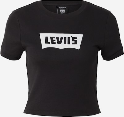Marškinėliai 'Essential' iš LEVI'S ®, spalva – juoda / balta, Prekių apžvalga